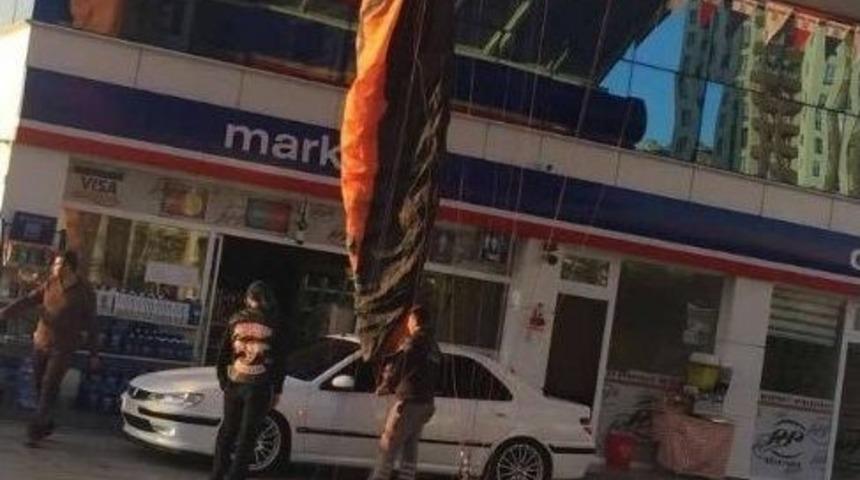 Dengesi Bozulan Paraş&uuml;t&ccedil;&uuml; Akaryakıt İstasyonuna İniş Yaptı