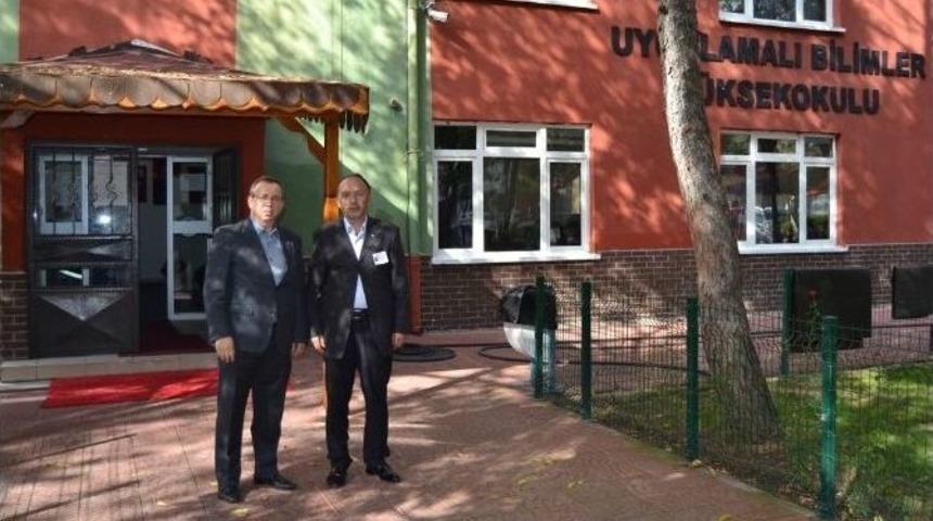 T&uuml; Rekt&ouml;r&uuml; Tabakoğlu&rsquo;ndan &Ouml;sym İl Koordinat&ouml;rl&uuml;ğ&uuml;&rsquo;ne Ziyaret