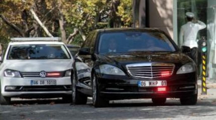 Mhp Genel Başkanı Bah&ccedil;eli &Ccedil;ankaya K&ouml;şk&uuml;&rsquo;nde