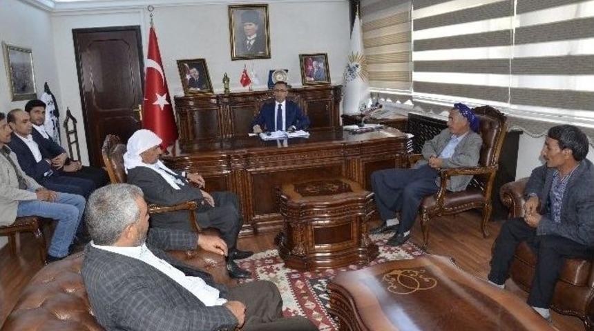 Muhtarlardan Belediye Başkanı Yılmaz&rsquo;a Teşekk&uuml;r Ziyareti