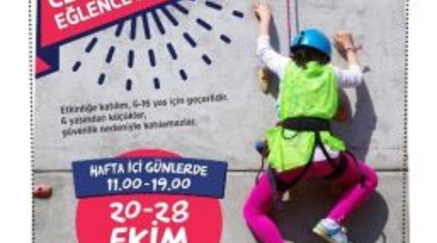 Tırmanma Duvarı Espark Alışveriş Merkezi&rsquo;nde