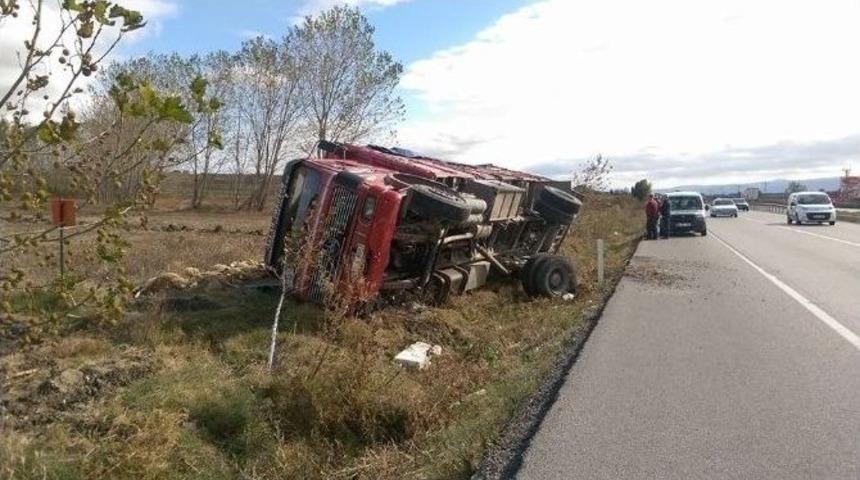Kamyon Dolusu Koyun Telef Oldu
