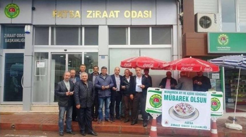 Ziraat Odası 750 Kişiye Aşure Dağıttı