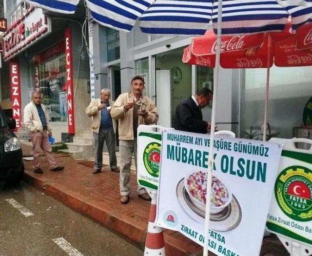 Ziraat Odası 750 Kişiye Aşure Dağıttı 1