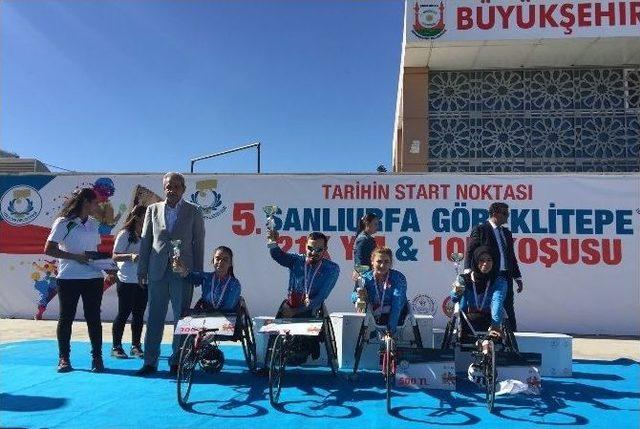 Engelli Atletler, Şanlıurfa 5&rsquo;inci Yarı Maratonu&rsquo;na Damgasını Vurdu 1