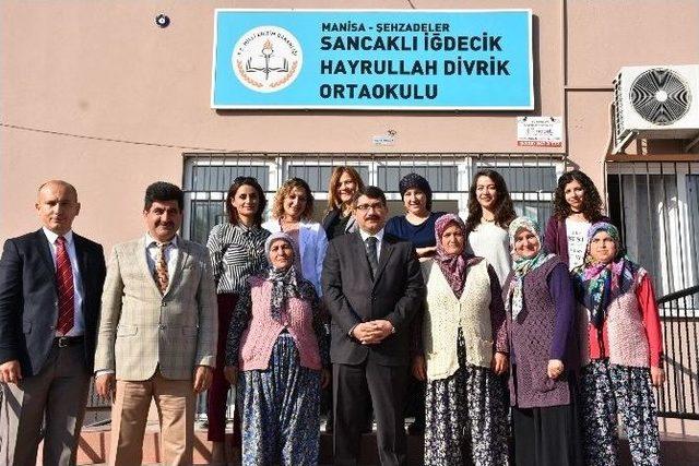 Başkan Çelik, Sancaklıiğdecik’te İncelemeler Bulundu