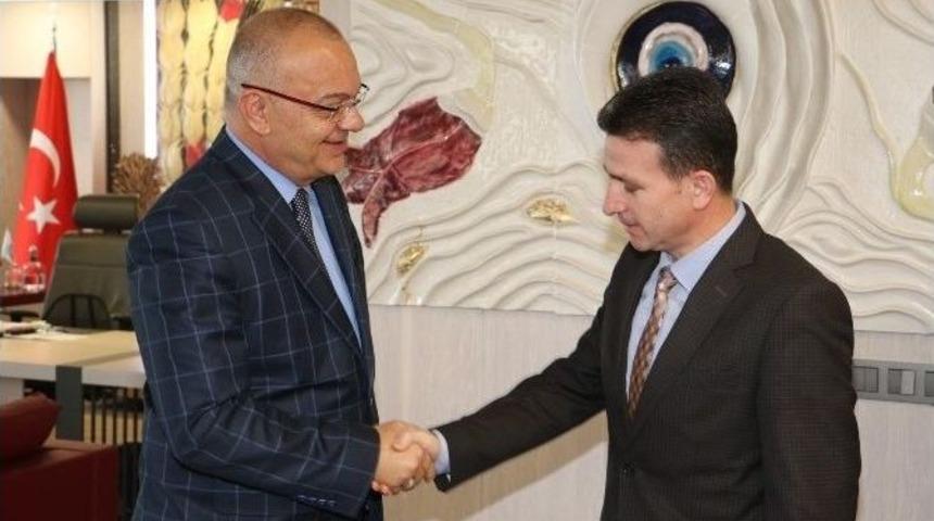 Vergi Dairesinden Başkan Erg&uuml;n&rsquo;e Ziyaret