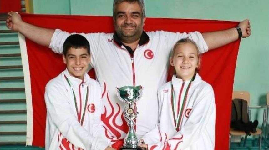 Bergamalı Milli Sporcular Balkan Şampiyonu