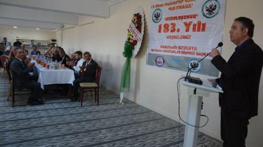 Haymana&rsquo;da Muhtarlar G&uuml;n&uuml; Kutlandı