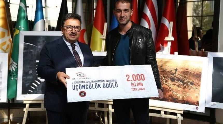 Ankara Fotoğraf Yarışması&rsquo;nın &Ouml;d&uuml;lleri Dağıtıldı