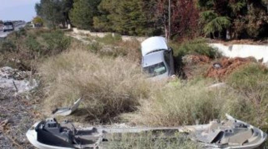 Afyonkarahisar&rsquo;da Trafik Kazası: 2 Yaralı