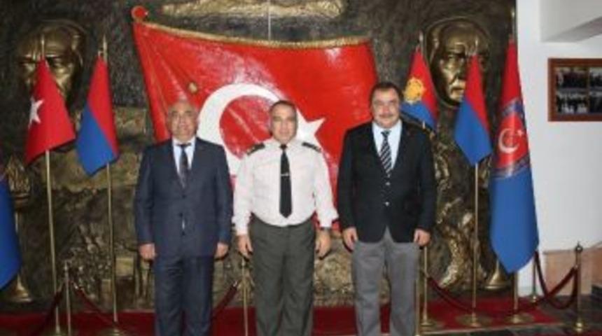 Bilecik Tso Başkanı Ateş Ve Meclis Başkanı Aynur&rsquo;dan Tuğgeneral Ko&ccedil;&rsquo;a Ziyaret
