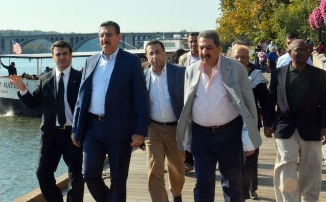 G&uuml;mr&uuml;k Ve Ticaret Bakanı B&uuml;lent T&uuml;fenkci Abd&rsquo;de