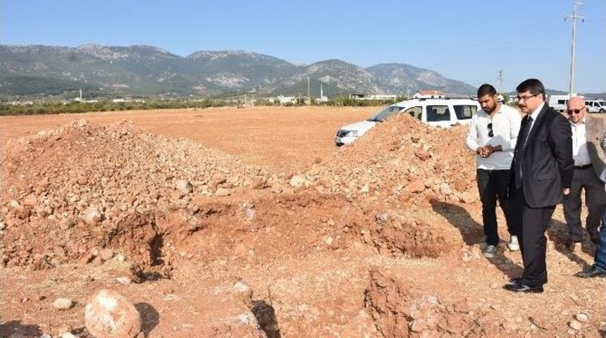 Kiraz Pazarında &Ccedil;alışmalar Başladı