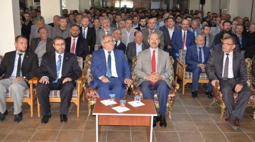 Vali, M&uuml;ft&uuml;l&uuml;ğ&uuml;n Personel Toplantısına Katıldı