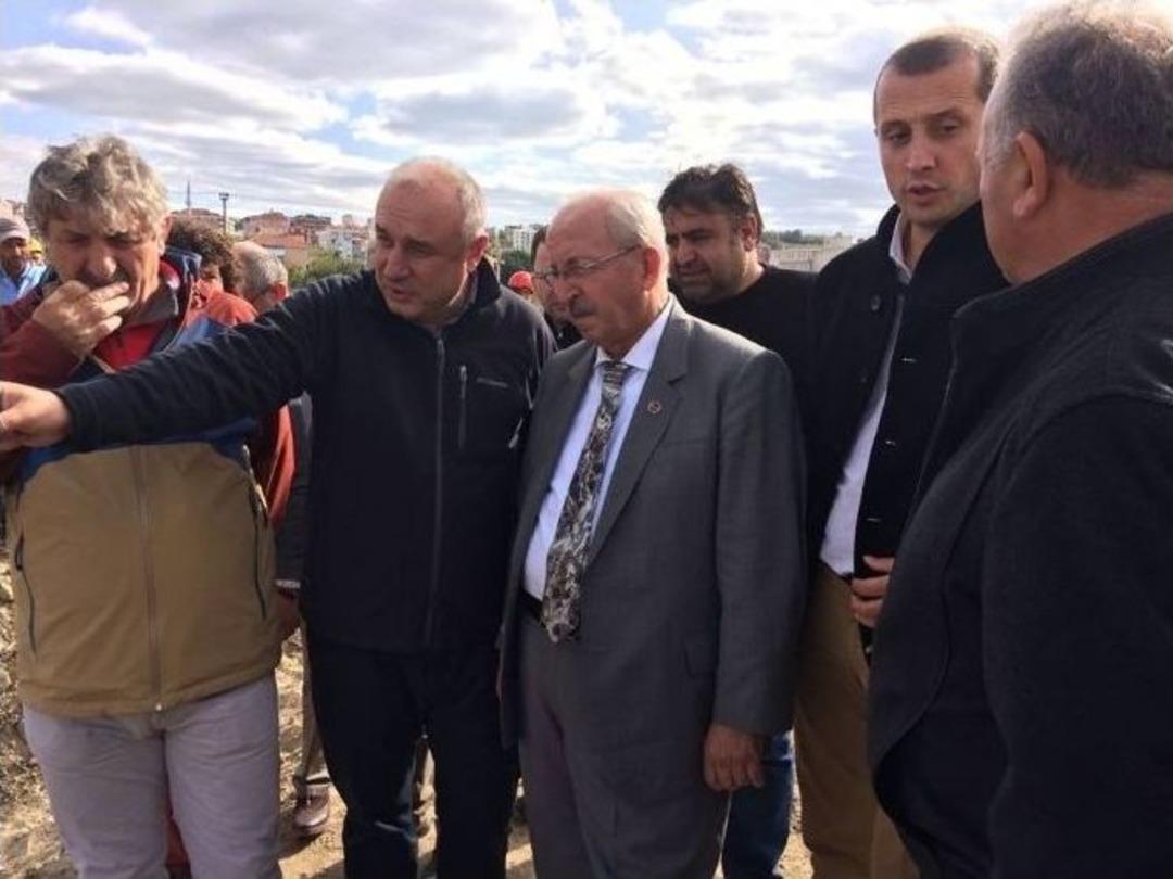 &Ccedil;erkezk&ouml;y Atıksu Terfi Merkezi İnşaatının Temeli Atıldı