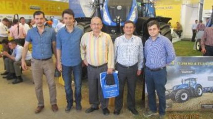 G&uuml;m&uuml;şovalı &Ccedil;ift&ccedil;iler Tarım Fuarına Katıldı