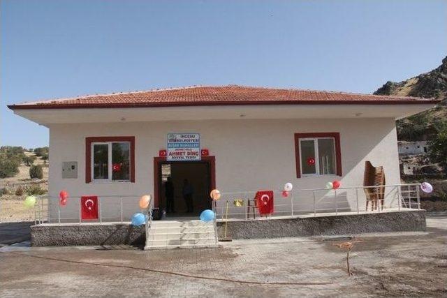 İncesu Belediye Başkanı Zekeriya Karayol, Avşar Mahallesi’ndeki Sosyal Tesisin Açılışını Yaptı