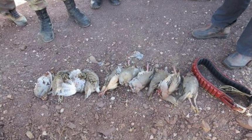 Erzincan&rsquo;da Avlanma Limitini Aşan Avcılara Ceza Yağdı