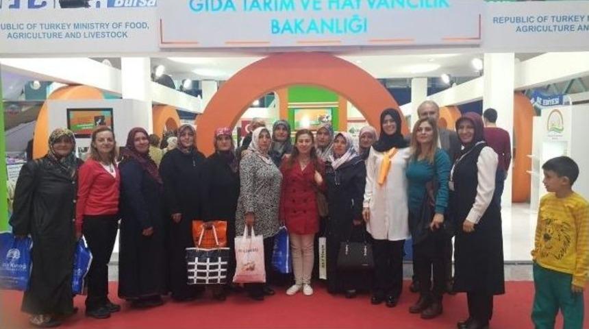 Bilecikli Kadın &Ccedil;ift&ccedil;iler Tarım Fuarında