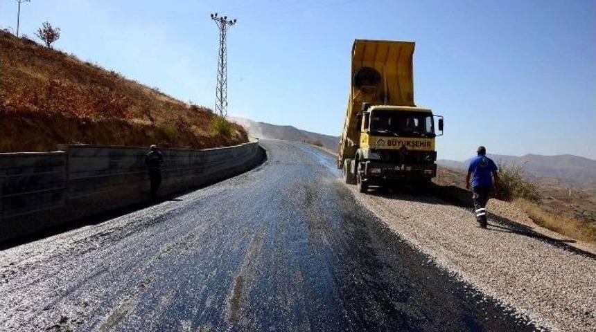 Karag&ouml;z Mahalle Yolu Asfaltlandı