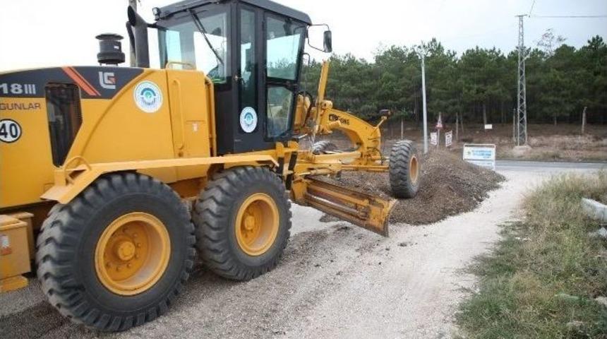 Odunpazarı Fen İşleri Ekipleri Ihlamurkent&rsquo;te