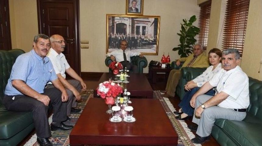 Hacı Bektaş Veli K&uuml;lt&uuml;r Derneği&rsquo;den Vali Demirtaş&rsquo;a Ziyaret