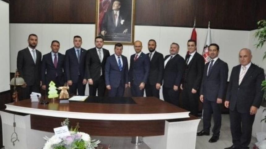 Gagiad Y&ouml;netiminden Gto Meclis Başkanına Ziyaret