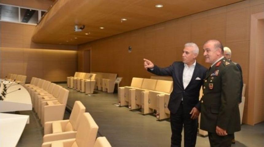 Tuğgeneral Hacıoğlu&rsquo;ndan Bozbey&rsquo;e Ziyaret