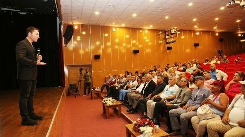Buran Törün, Erdemli’de Gazetecilerle Buluştu