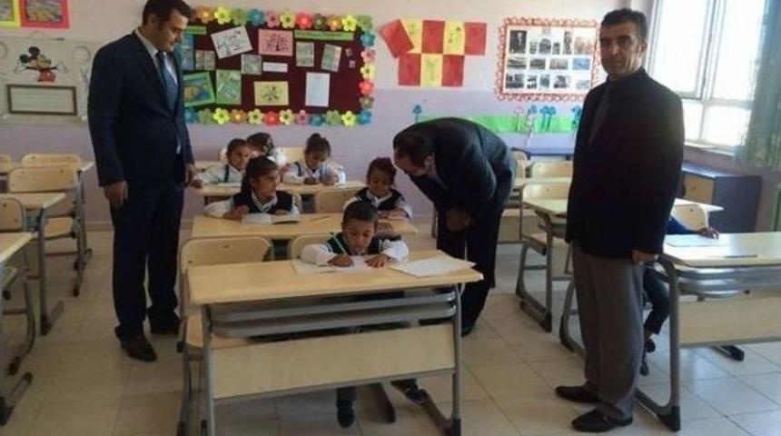 Kaymakam Uslan’dan Köy Okullarına Ziyaret