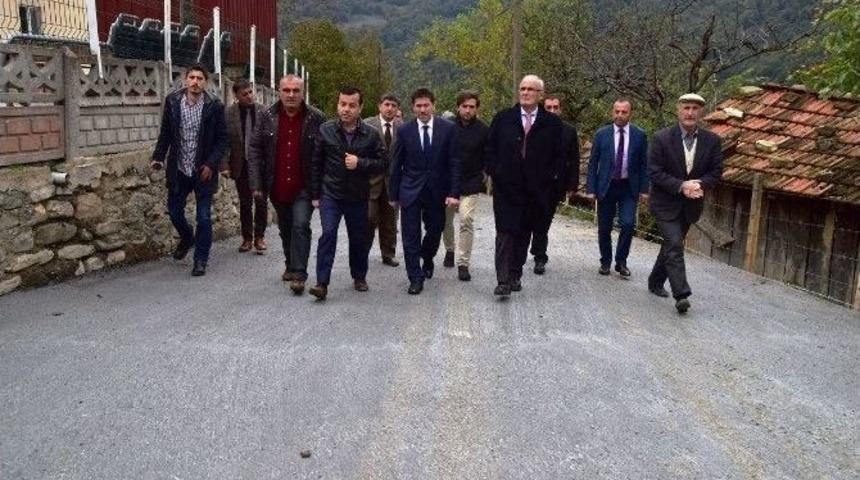 &Ccedil;arşamba&rsquo;nın En Uzak Mahallesine Beton Yol