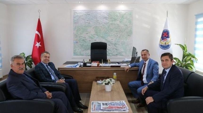 Başkan Savaş&rsquo;tan Nezaket Ziyareti