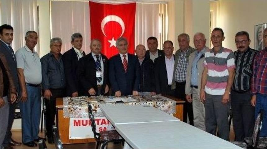 Vali Yardımcısı Ko&ccedil;oğlu Salihlili Muhtarlarla Buluştu