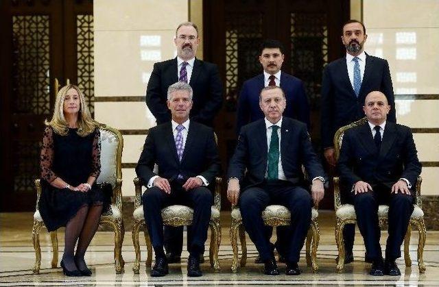 Cumhurbaşkanı Erdoğan, Lüksemburg Büyükelçisi’ni Kabul Etti