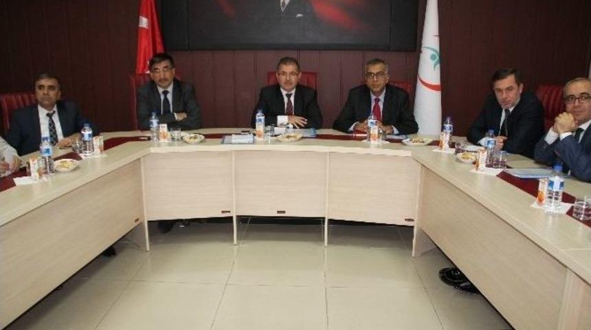 İl Sağlık M&uuml;d&uuml;rl&uuml;ğ&uuml; 2016 Ekim Aylık Koordinasyon Kurulu Toplantısı Yapıldı