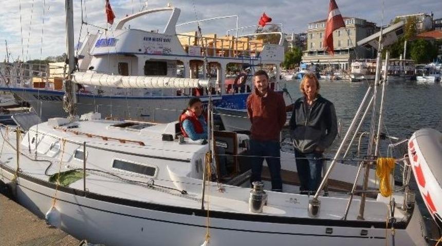 Letonyalı Turistler Sinop&rsquo;a Demir Attı