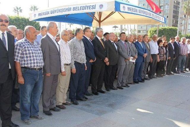 Mersin&rsquo;de Muhtarlar G&uuml;n&uuml; T&ouml;renle Kutlandı 2