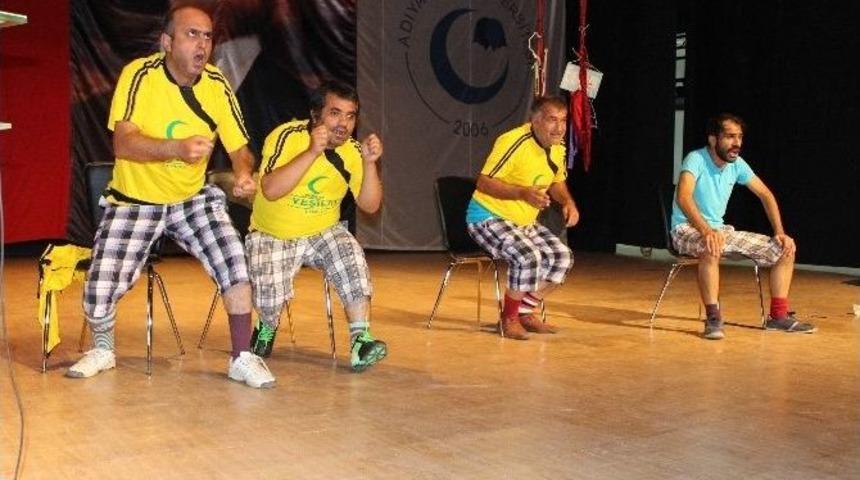 Toplum Ruh Sağlı Merkezinde Tedavi G&ouml;ren Hastalar Bir Birinden G&uuml;zel G&ouml;steriler Sergiledi