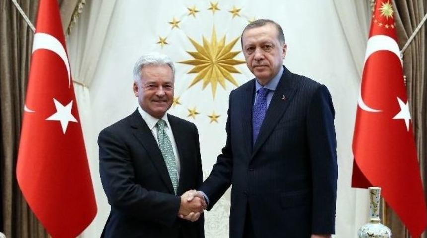 Cumhurbaşkanı Erdoğan, Birleşik Krallık Devlet Bakanı Duncan&rsquo;ı Kabul Etti