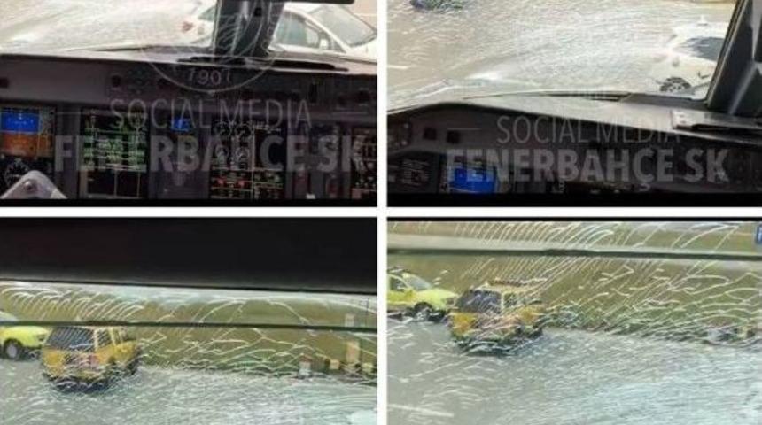 Fenerbah&ccedil;e Kafilesi Budapeşte&rsquo;ye Zorunlu İniş Yaptı