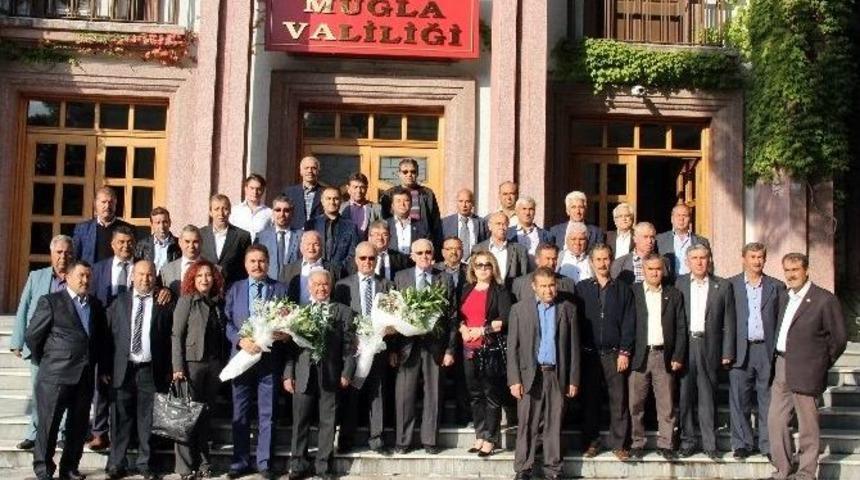 Muhtarlar İlk Defa G&uuml;nlerini Kutladı