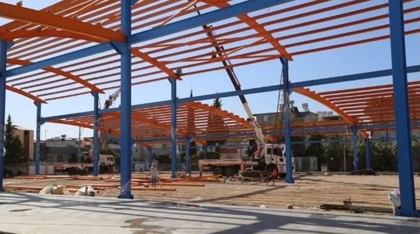 Ptt Evleri Mahallesi Kapalı Semt Pazarına Kavuşuyor