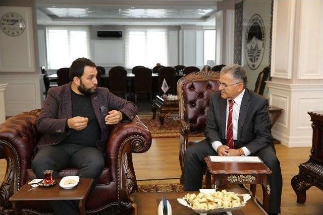 M&uuml;siad Kayseri Şubesi Y&ouml;netim Kurulu &Uuml;yelerinin Melikgazi Ziyareti 1