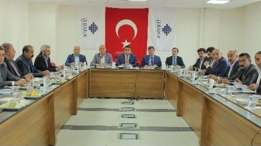 Bing&ouml;l Ve Tunceli Belediyeleri, İller Bankası İle İstişare Toplantısı Yaptı