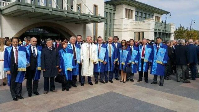 Rekt&ouml;r &Ouml;zdemir, Y&ouml;k A&ccedil;ılış T&ouml;renine Katıldı 2