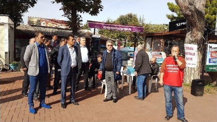Termik Santrale Karşı Çıkan Muhtarlar, Avukatlara Dava Vekaleti Vermeye Başladı G5