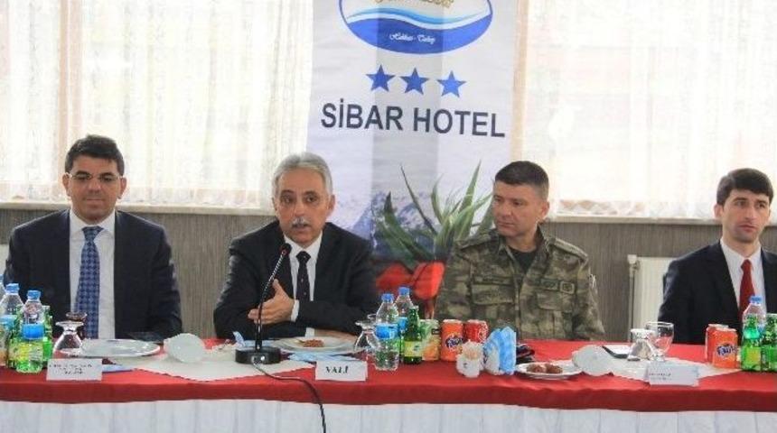 Muhtarlar Toplantısına &lsquo;ter&ouml;r&rsquo; Damga Vurdu