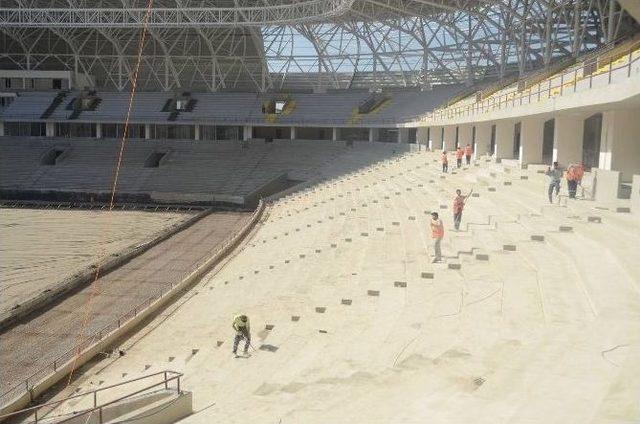 Malatya Arena’da Rulo Çim Serimi Bu Ay İçerisinde Yapılacak