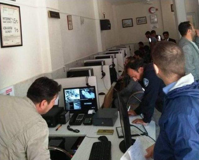 Yunusemre&rsquo;de İnternet Kafelere Denetim 1